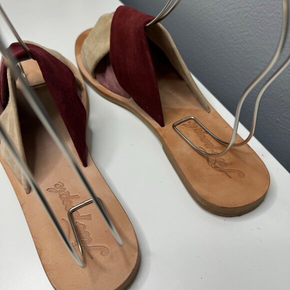 FREE PEOPLE rio vista rose suede sandals size 41 - Picture 5 of 9